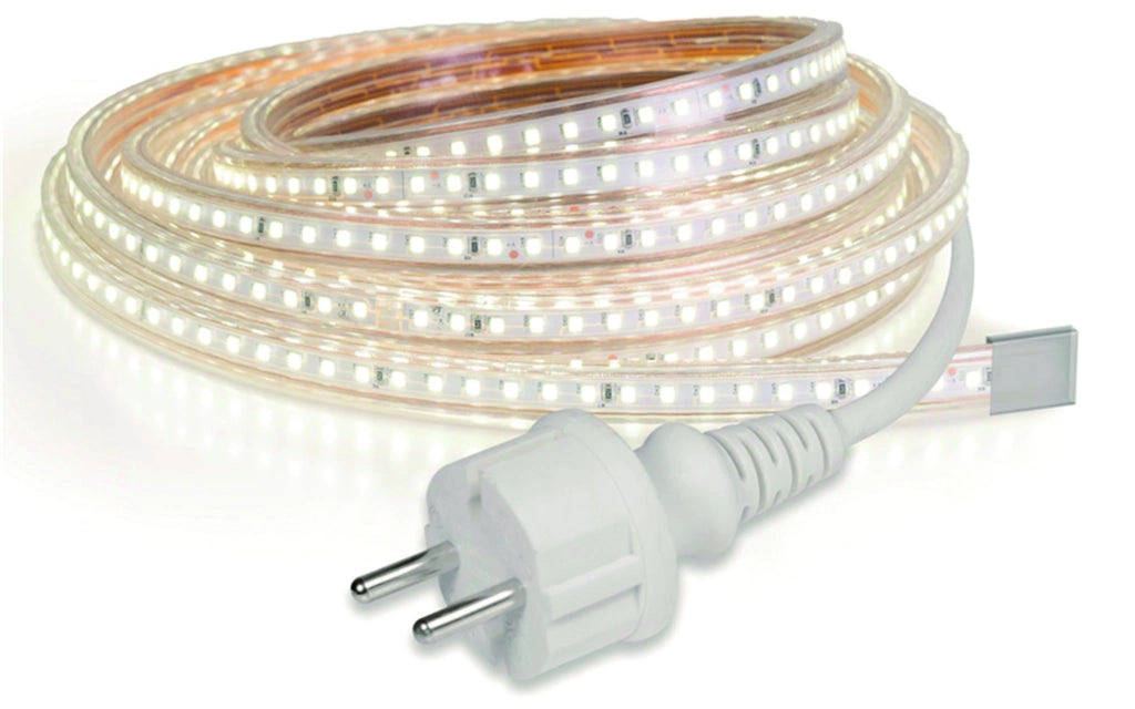 Suprema STRISCIA LED  Luce Naturale 15 W/m - 120 Led/m - 1470 Lumen/mt , IP65, 5 mt.