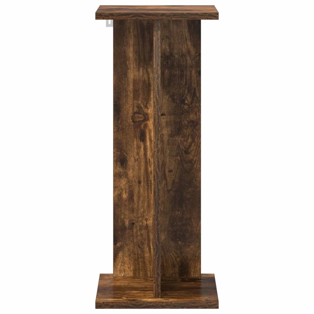 Supporto per piante | Sostegno per piante Quercia Affumicata 25 x 25,5 x 60,5 cm