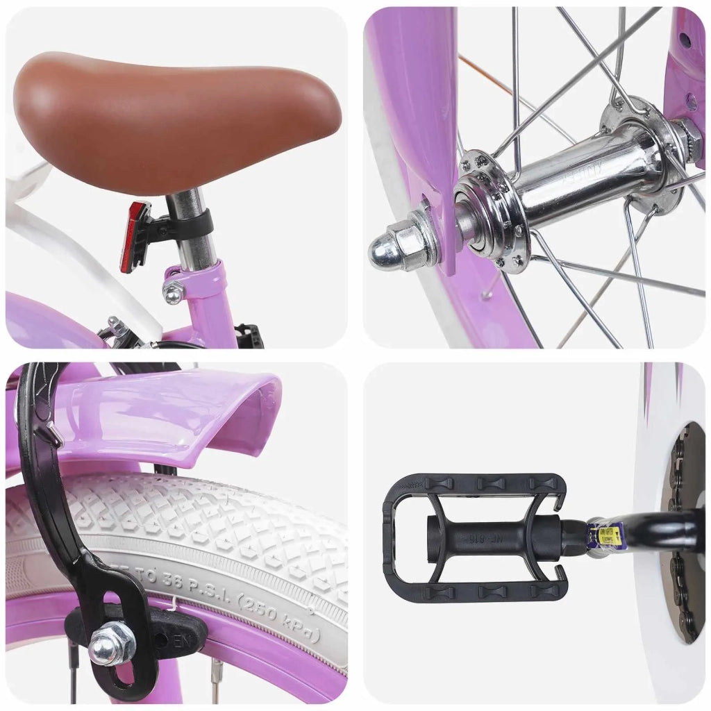 Bicicletta per Bambini 14 Pollici per bambini da 3 a 5 anni 42009454