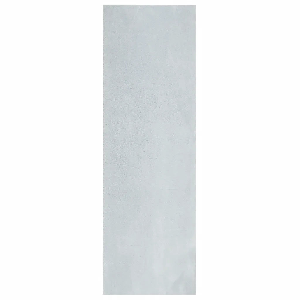 Tappeto a Pelo Corto HUARTE Morbido e Lavabile Blu 80x250 cm 375130