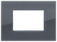 VIMAR Placca Classic 3M Reflex grigio fumè - 19653.61