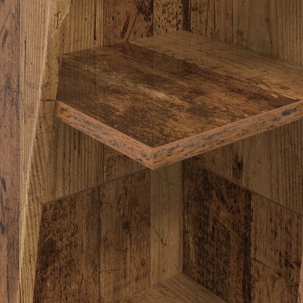 Mobile angolare 27,5x27x140cm Legno ingegnerizzato 889873
