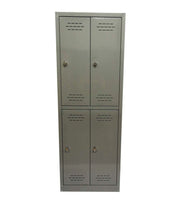 SPOGLIATOIO IN METALLO CON  4 ANTE  60 X 40 X H167 CM