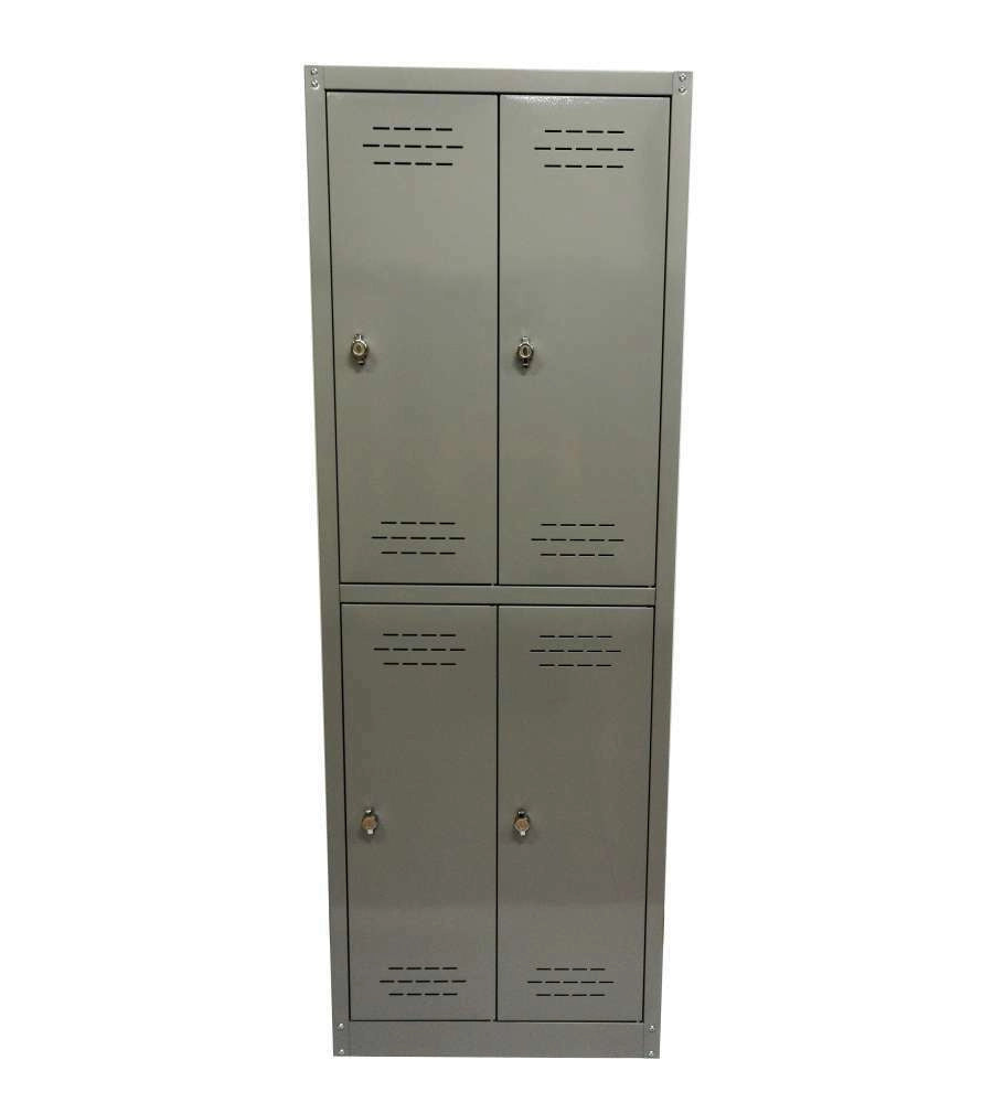 SPOGLIATOIO IN METALLO CON  4 ANTE  60 X 40 X H167 CM