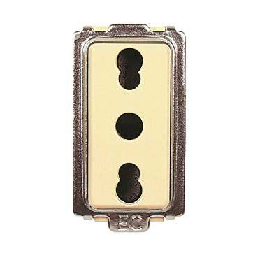 Presa bivalente 10/16A