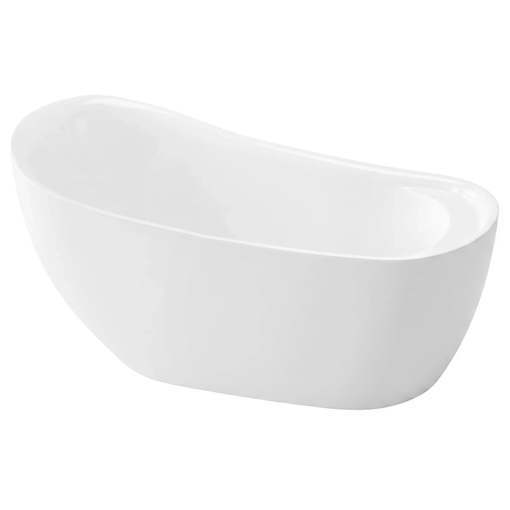 Vasca Da Bagno Freestanding Rea Orte 170 Copritappo bianco