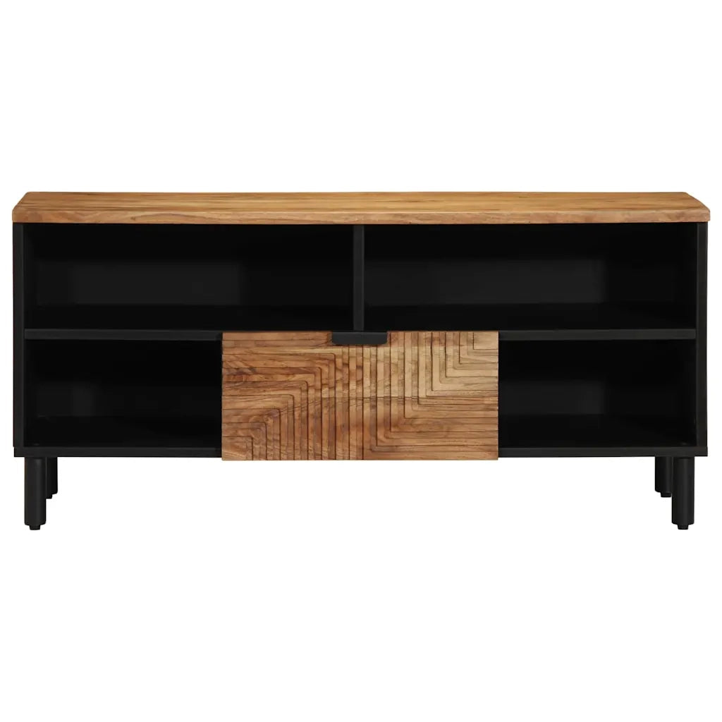 Mobile TV | Armadietto TV | Mobile Porta TV Marrone 100 x 33 x 46 cm Legno di mango massello