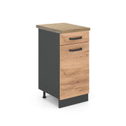 Vicco Mobiletto base per cucina Quercia dorata 40 cm , PL Rovere