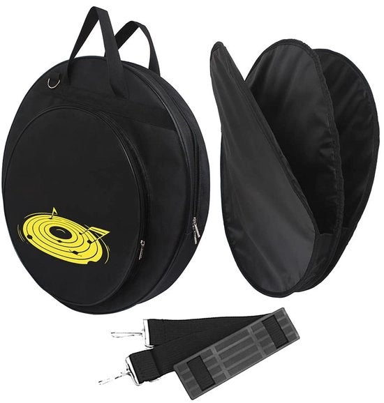 Borsa per il bagaglio 21 Pollici - Sostegno del bacino Nero - 3 Cesti - Cinturino di separazione rimovibile - Protezione solida - Facile da trasportare - Borsa a tamburo