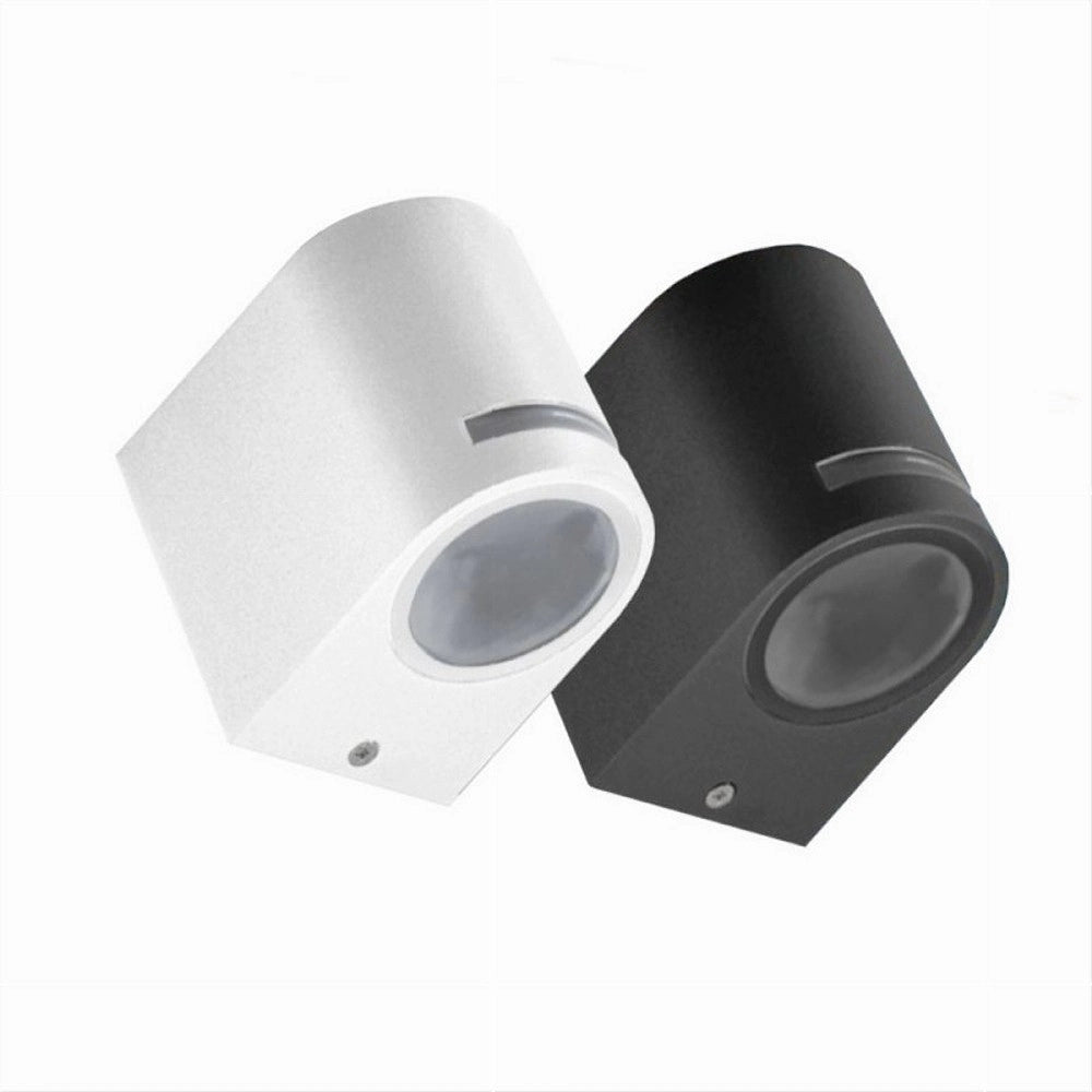 Trade Shop - Applique Esterno Parete Facciate Giardino Lampada Muro Attacco Gu10 Ip54 Gn-wl061 -