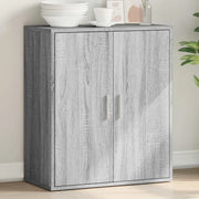 Credenza-Buffet-Armadio da cucina Grigio Sonoma 79x38x80 cm in Legno Multistrato 488355