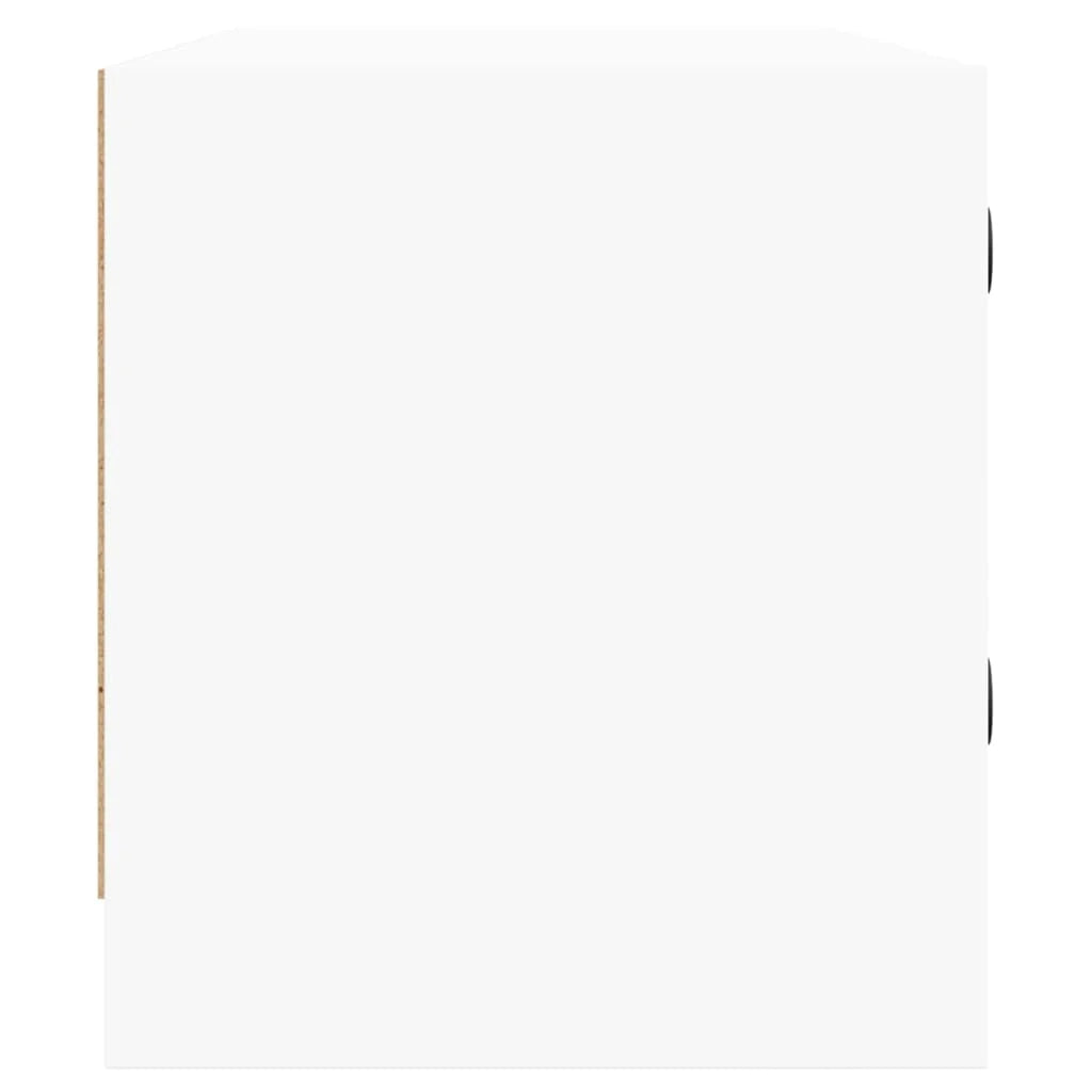 Mobile TV multimediale scaffale TV credenza mobile TV sala da pranzo soggiorno camera da letto con ante in vetro 102 x 37 x 42 cm bianco 02_0026903