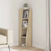 Mobile angolare Rovere Sonoma 27,5x27x102cm Legno multistrato 889847