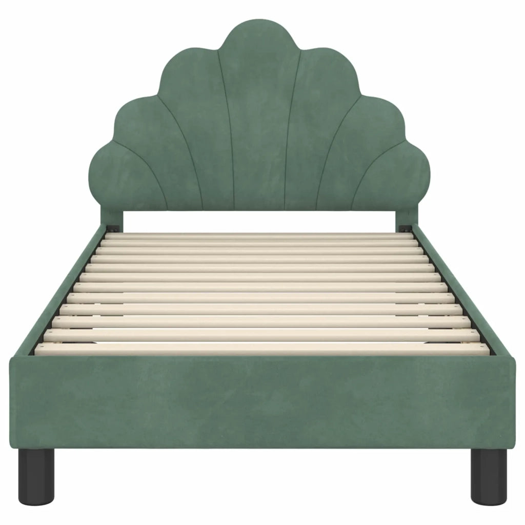 Struttura letto bambini con testata-Giroletto per bambini Verde Mare 80 x 160 cm 459632