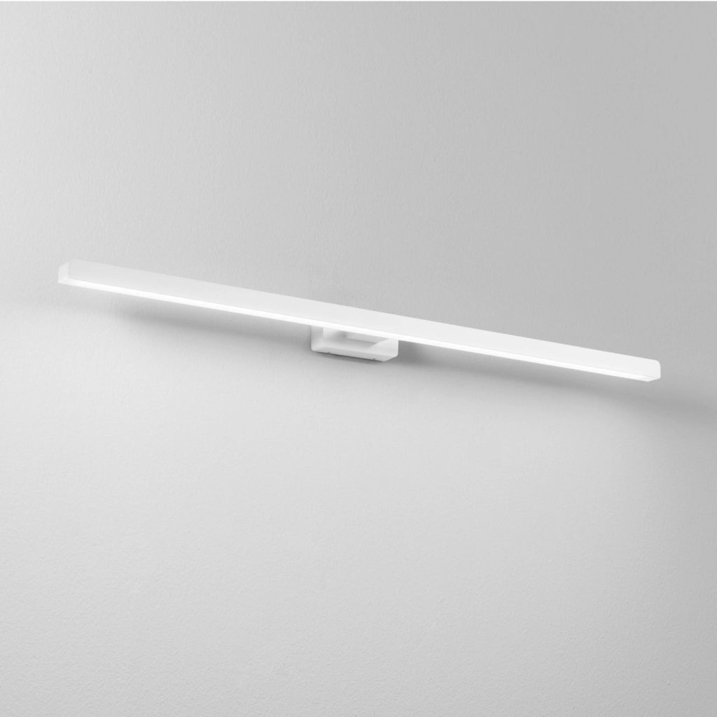 APPLIQUE LED LANCER BIANCA FISSAGGIO PARETE E SPECCHIO 13W 1000LM 4000K IP54 75x9x4CM