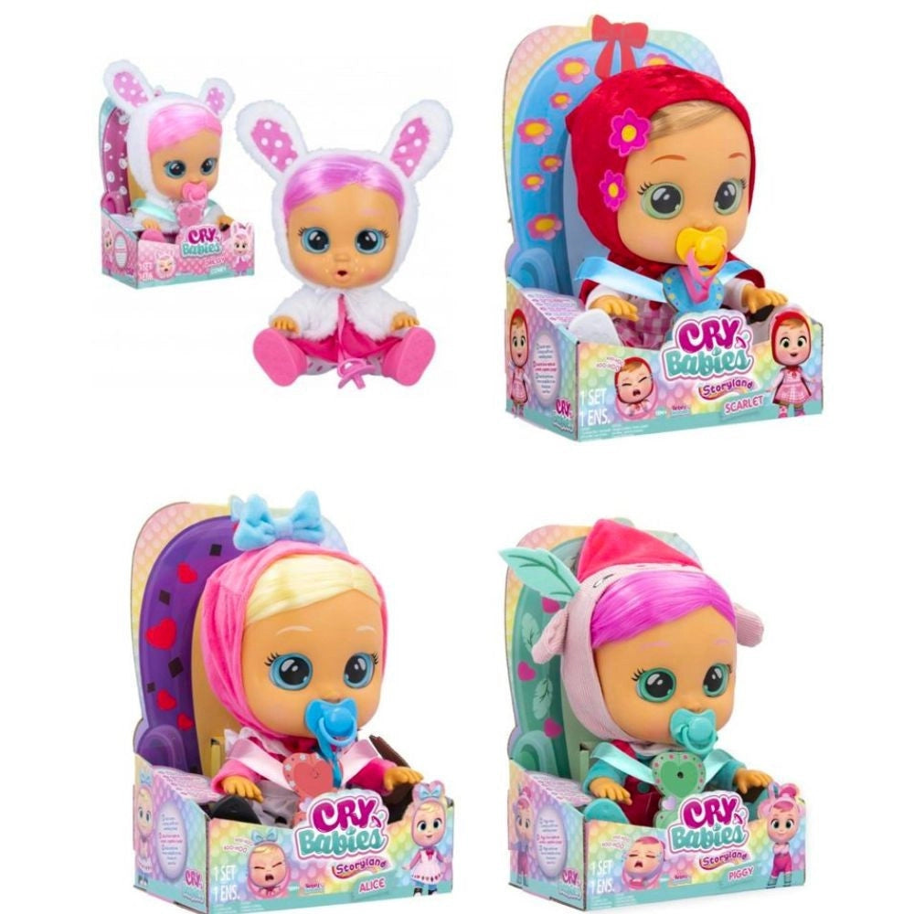 Trade Shop - Cry Babies Storyland Alice Bambola Interattiva Giocattolo Per Bambine Età 18+ -