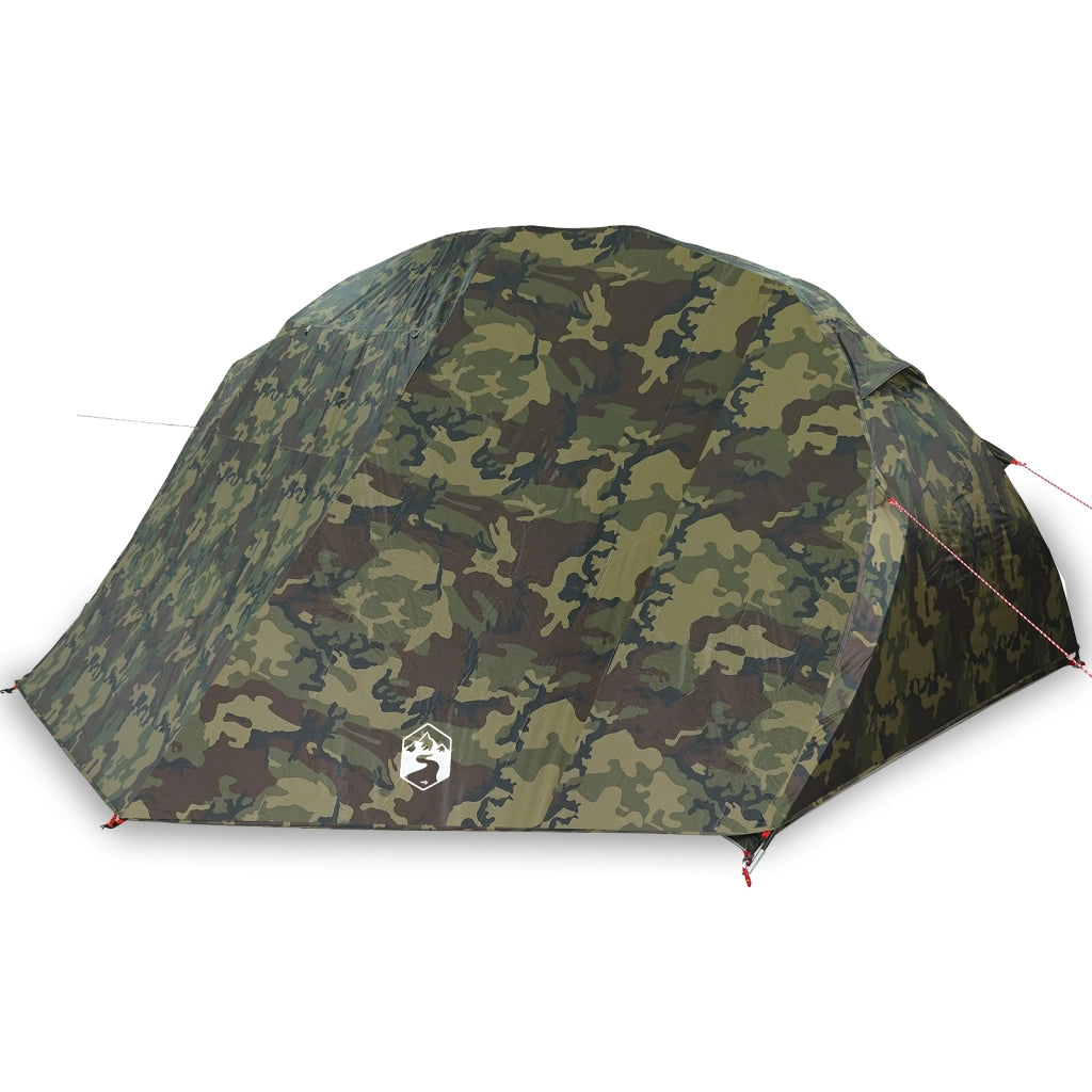 Tenda da pesca 7 Persone Mimetica Impermeabile