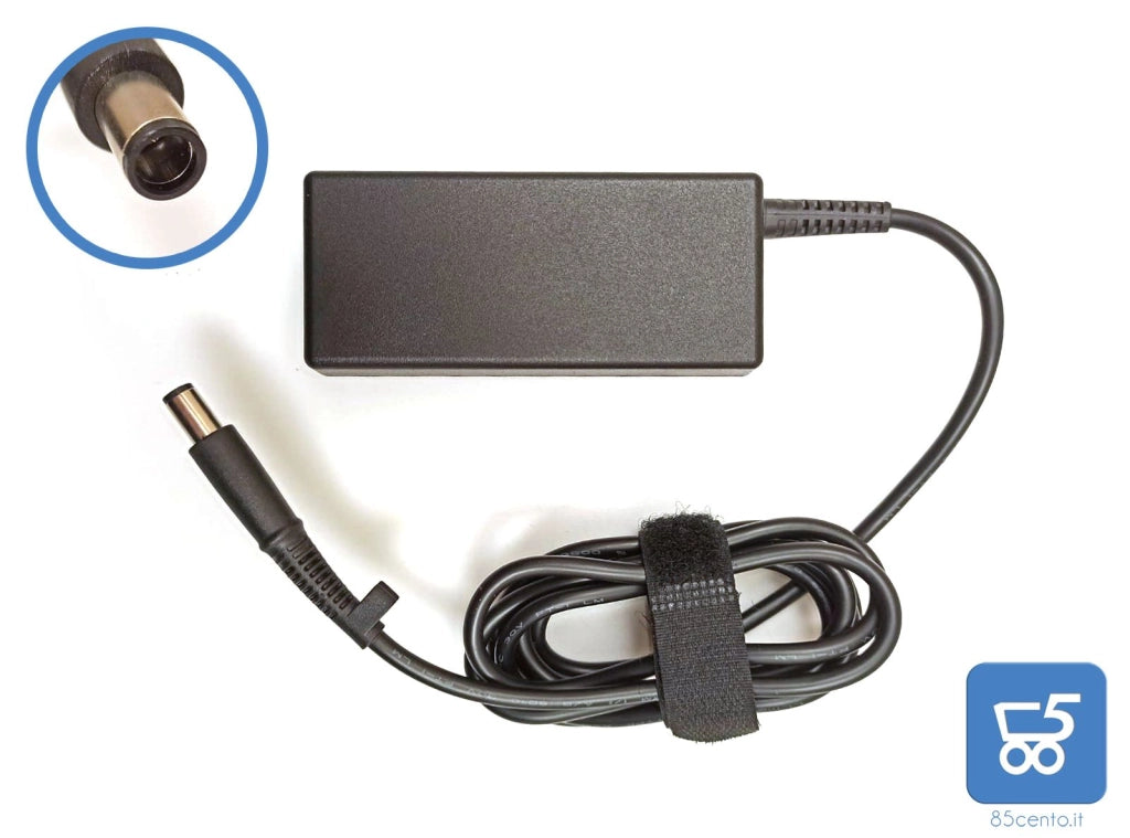 Alimentatore Caricatore Originale HP 65 W 19,5 V 3,33 A PPP009L Spinotto 5,0mm