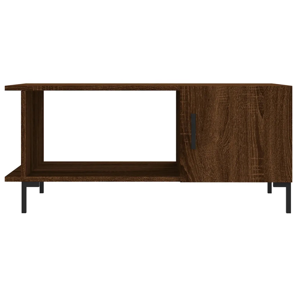 Tavolino da salotto | Tavolino da caff¨¨ | Tavolino da Soggiorno Rovere Marrone 90x50x40cm Legno Multistrato
