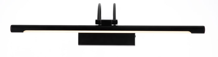 Lampada da parete per quadri Mirror in Metallo Finelli Nero