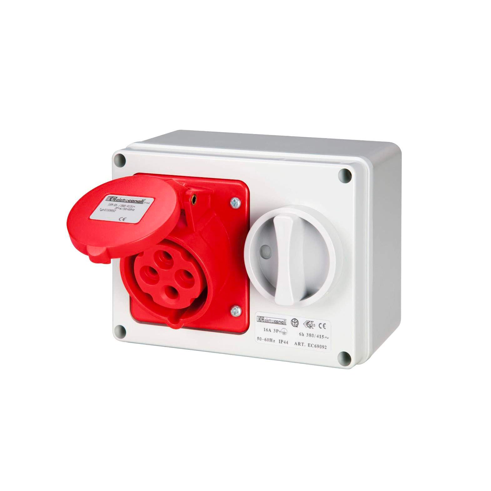 PRESA IOSBF CON FONDO IP44