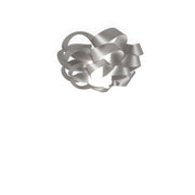 Plafoniera Moderna Cloud Polilux ® Argento 2 Luci E27