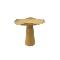 Tavolino Ø 41x41 cm Alka in Metallo Senape