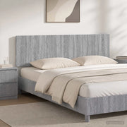 Testiera da Muro DELFT Sonoma grigio Legno ingegnerizzato 897151