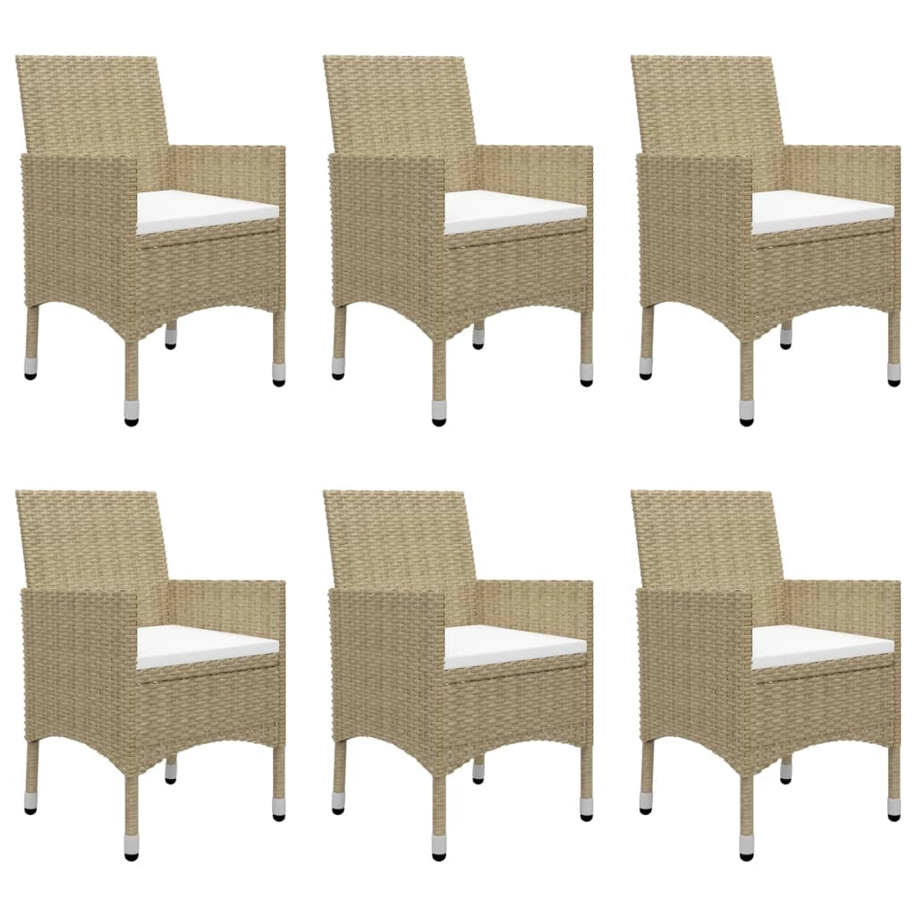 Set da pranzo da giardino beige da 7 pezzi 02_0013929