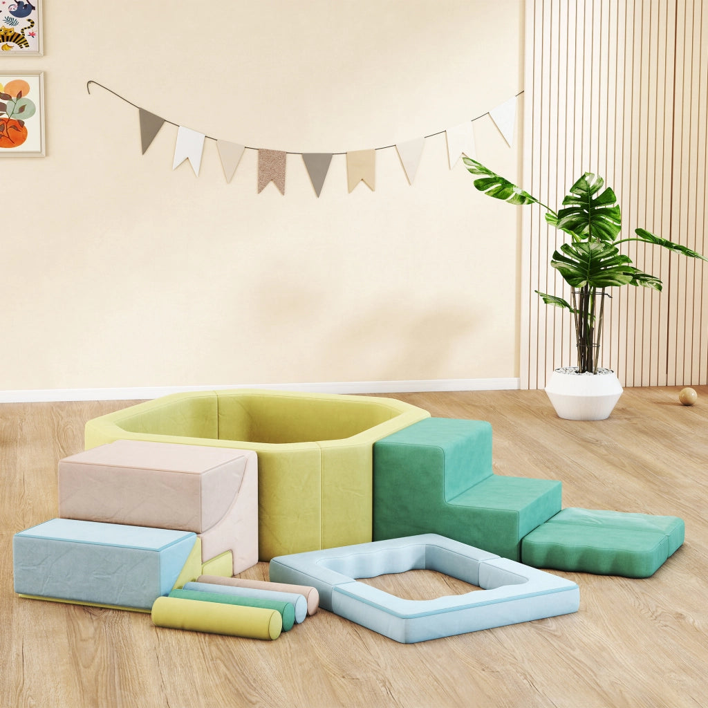 Piscina a palloni per motricit¨¤ ¨C zephmum ¨C 160x137.5x30 cm multicolore
