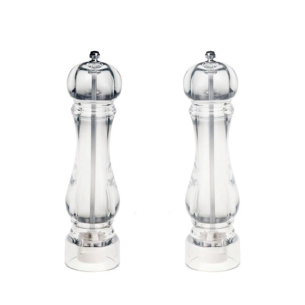 Trade Shop - Macina Sale Pepe Grosso Macinatore Trasparente Macinina Trita Sminuzza Cucina -