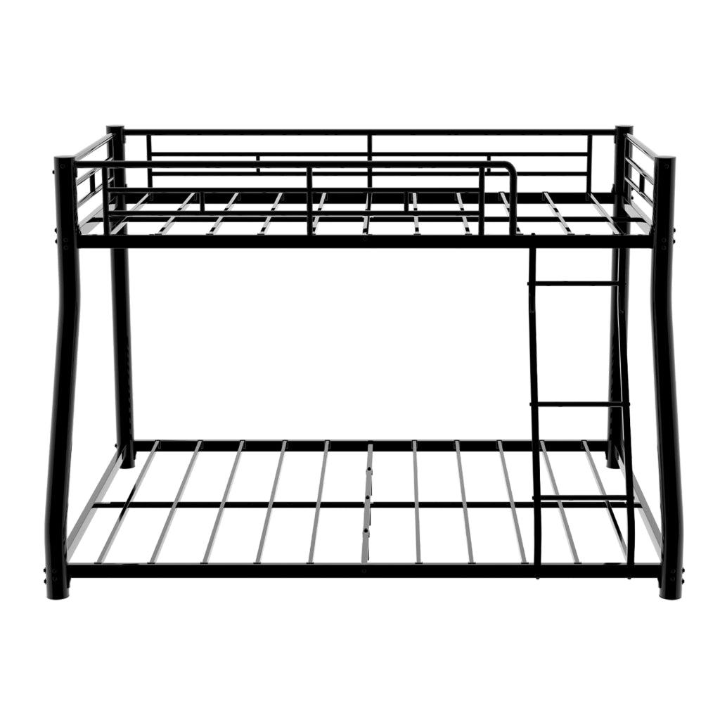 LETTO a castello 90x190/140x190 cm Ferro Nero