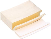 Set di piastrelle per torte 100 pezzi - Scatola dorata - Forma rettangolare - Base per torte mousse - Esposizione cupcake - Maniglia per facilità di utilizzo - Piastrelle per dolci
