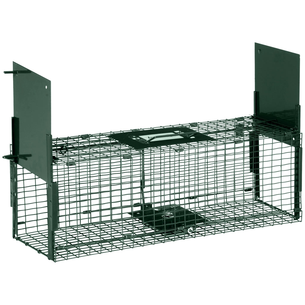 Gabbia Trappola per Animali ¨C zephmum ¨C Verde Scuro 60x18x20cm