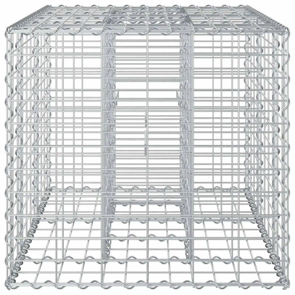 Letto rialzato in gabbione Argento CFW4778186