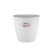 Vaso da Interno o Esterno Giardino Casa Natural Bianco 19 cm