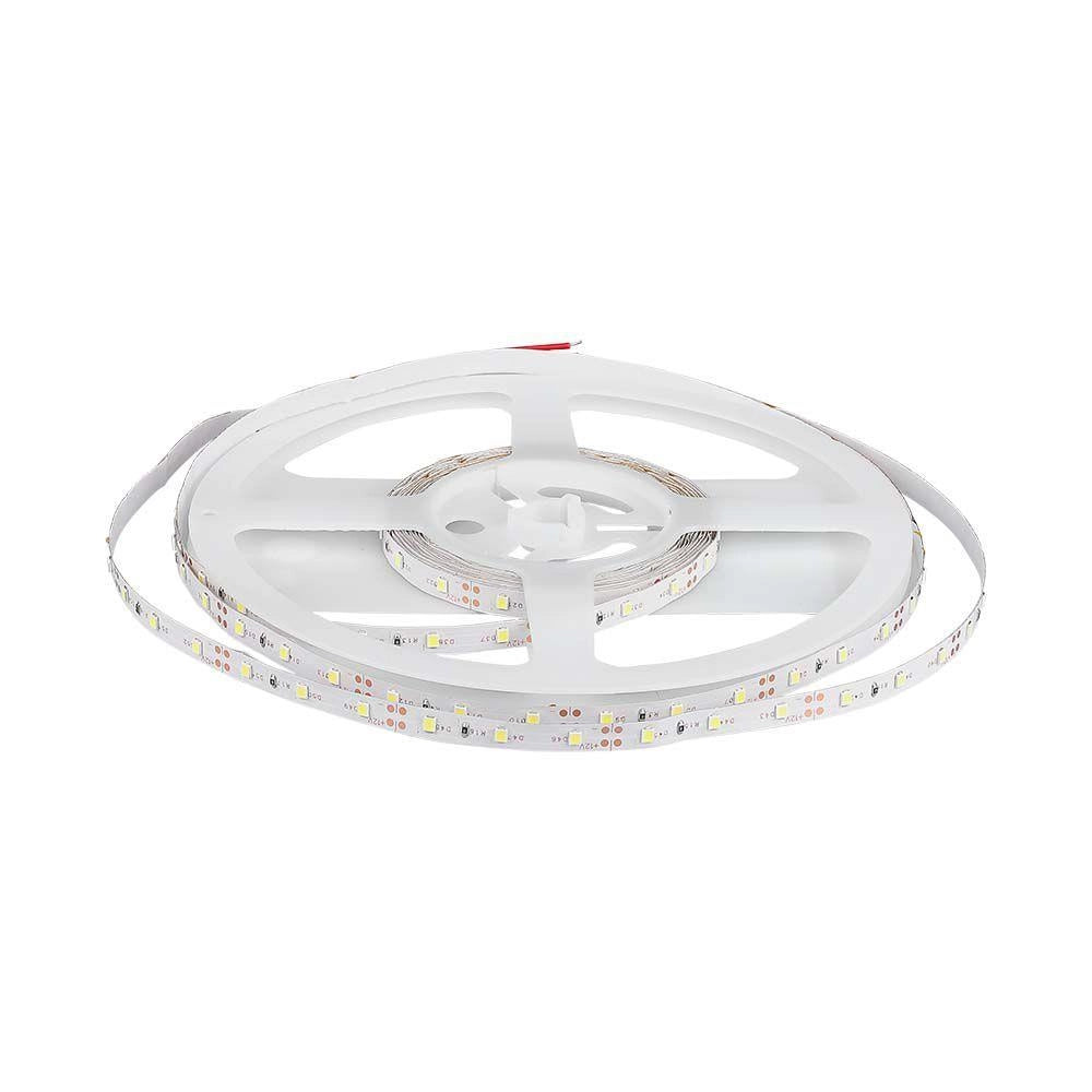 Striscia LED V-TAC SMD3528 5m 12V IP20 gialla 400lm