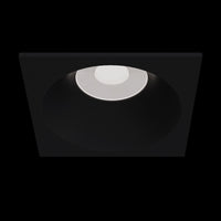 Faretto da incasso Downlight in Alluminio Zoom Nero