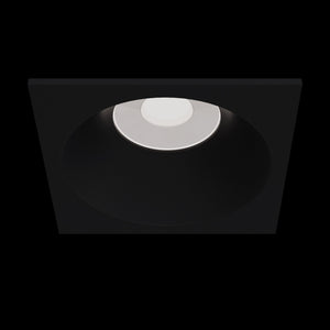 Faretto da incasso Downlight in Alluminio Zoom Nero