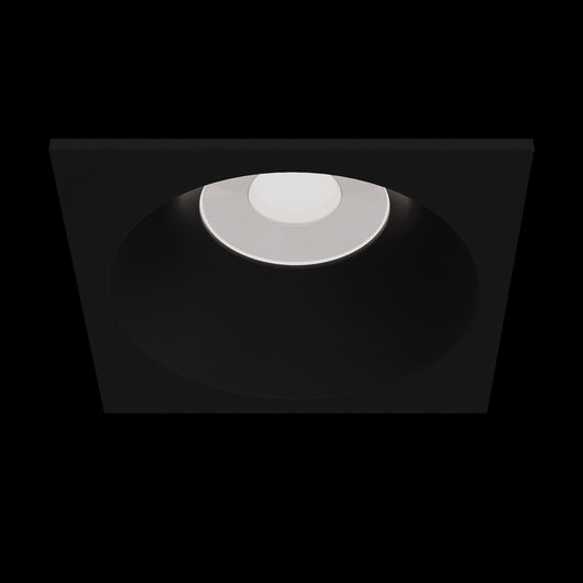 Faretto da incasso Downlight in Alluminio Zoom Nero
