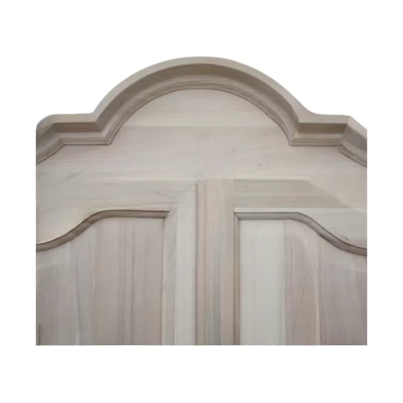 armadio classico 2 porte legno grezzo 112x46x204 (475) - Mobili 2G