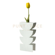 Vaso portafiore decorativo Memphis Bianco marmo
