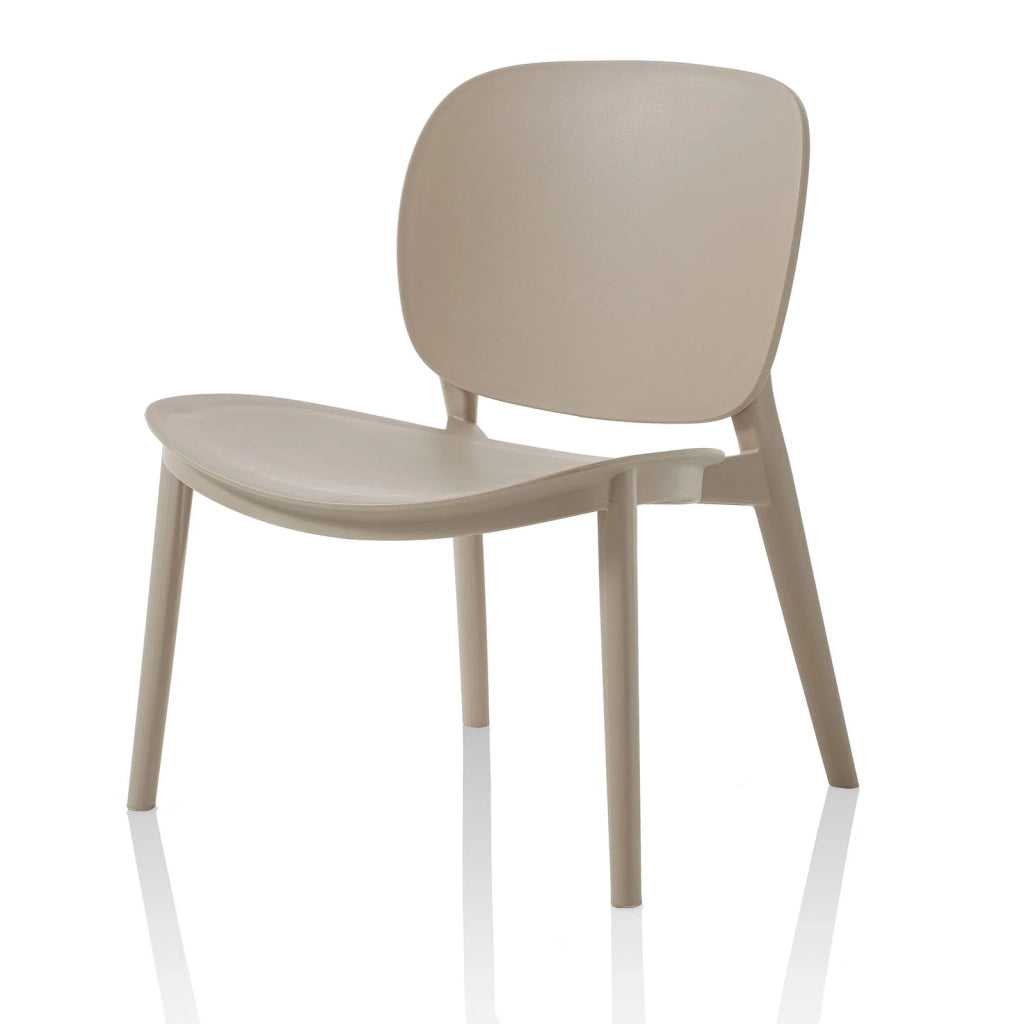 Set 2 Sedie da interno/esterno LEON sabbia