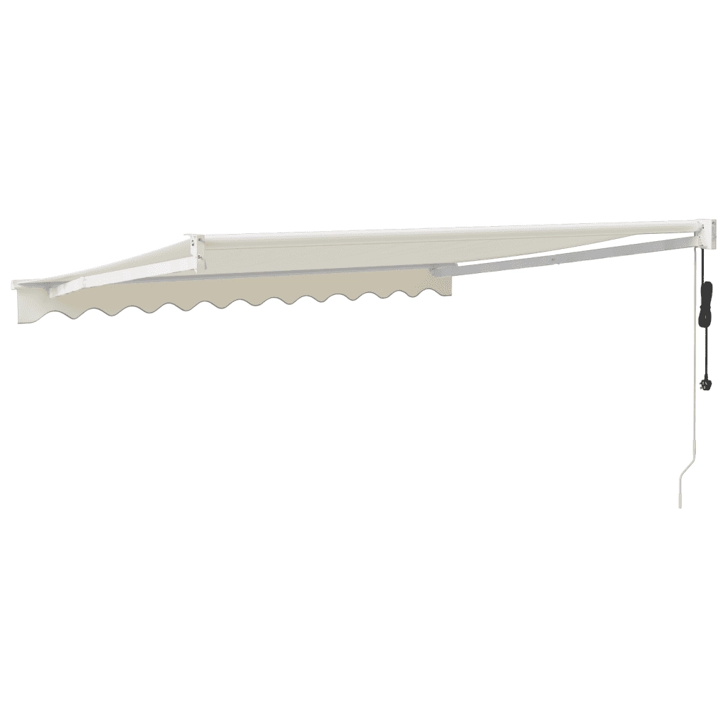 Tenda Sole Automatica Retrattile Crema 3,5x2,5 m 3154477