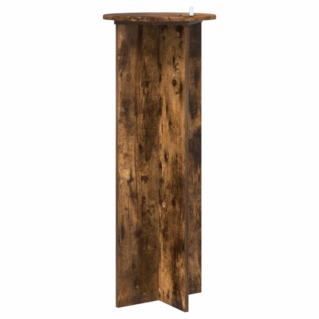 Supporto per piante 2 pcs Rovere Fumo Ø40 x 100 cm