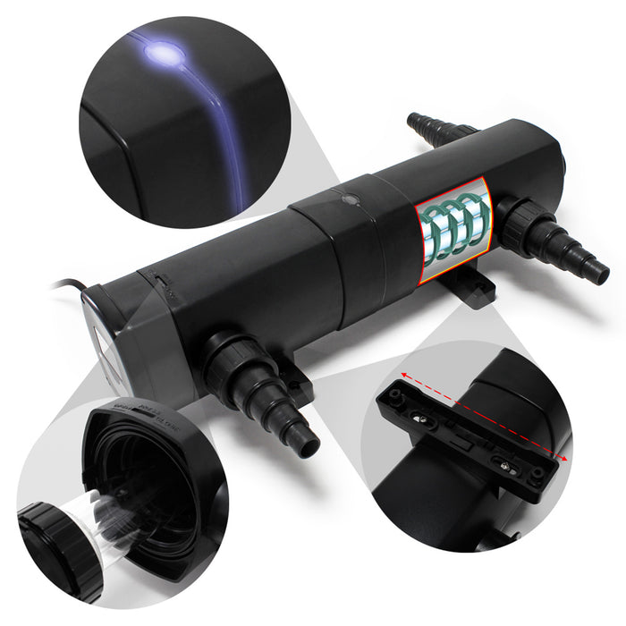 Set per laghetto CBF-350B CUV-236 36W NEO12000 Pompa Tubo