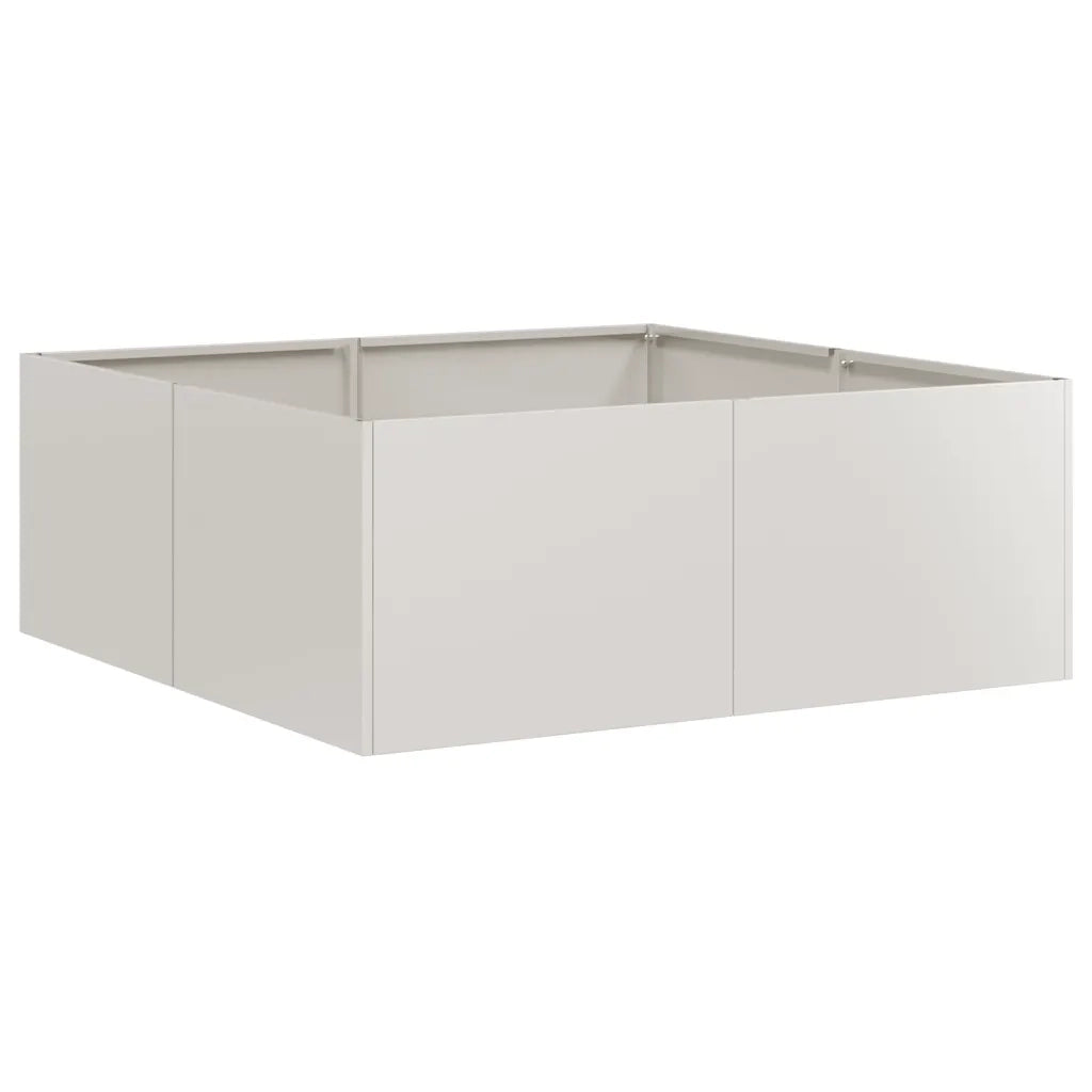 Fioriera 80x80x30 cm in Acciaio Inox 860805