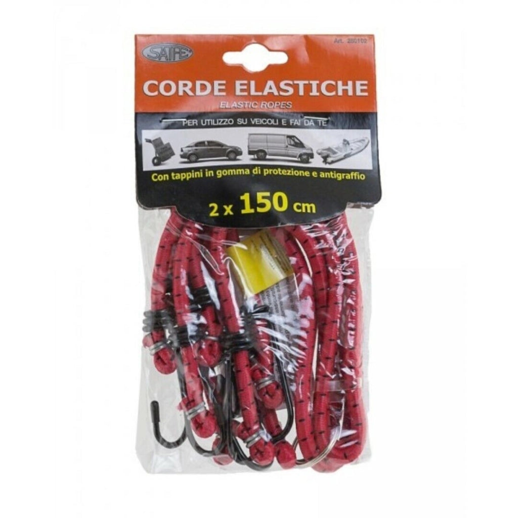 Corde Elastiche Da 150 Cm 2 Pezzi Legabili Rhutten - Rhutten