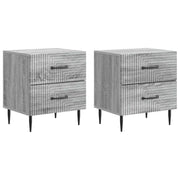 Armadio da Notte 2 pcs Grigio Sonoma 43 x 34,5 x 47,5 cm 894768