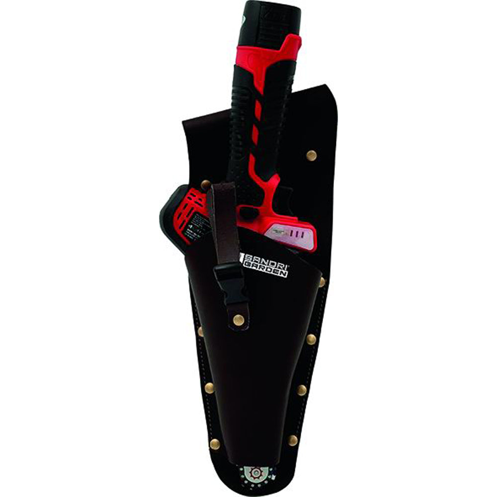 FODERO IN CUOIO FONDINA TASCA ASTUCCIO PORTA SEGHETTO A BATTERIA SANDRIGARDEN